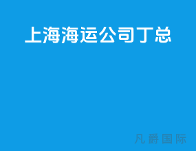 上海海运公司丁总
