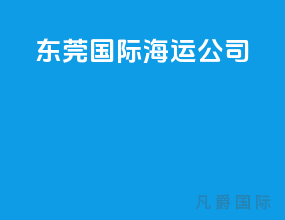 东莞国际海运公司