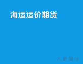 海运运价期货