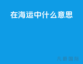 在海运中aci什么意思