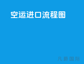 空运进口流程图