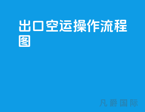 出口空运操作流程图