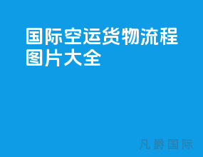 国际空运货物流程图片大全