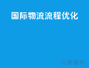 国际物流流程优化
