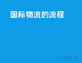 国际物流的流程