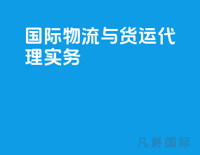 国际物流与货运代理实务