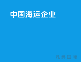 中国海运企业