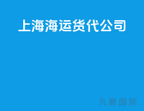 上海海运货代公司