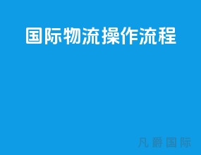 国际物流操作流程