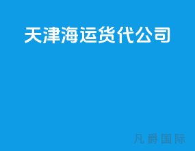 天津海运货代公司