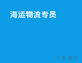 海运物流专员