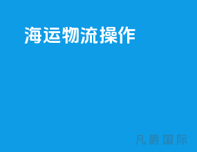 海运物流操作