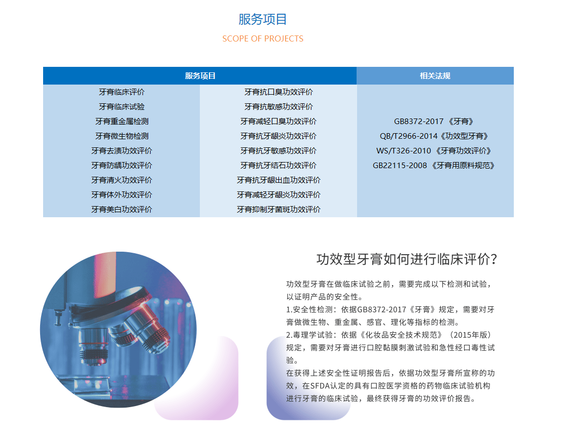 牙膏进口功效评价