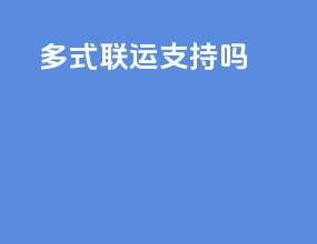 tms多式联运支持吗