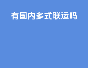 有国内多式联运吗