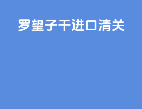 罗望子干进口清关