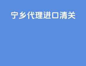 宁乡代理进口清关