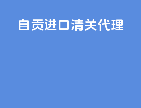 自贡进口清关代理
