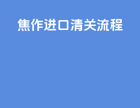 介质进口清关流程