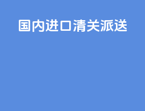 国内进口清关派送