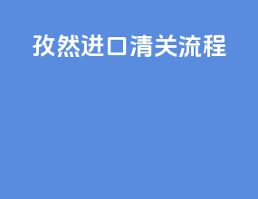 孜然进口清关流程