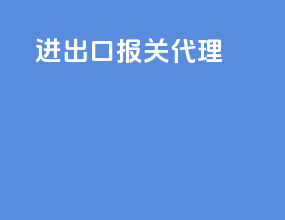 进出口报关代理