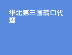 湖北第三国转口代理