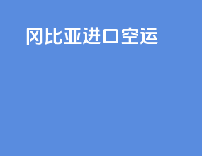 冈比亚进口空运