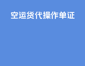 空运货代操作单证