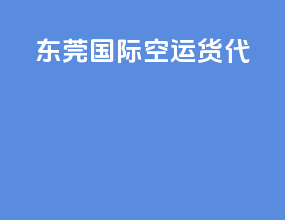 东莞国际空运货代