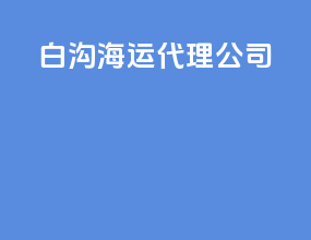 白沟海运代理公司
