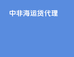 中非海运货代理