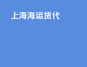 上海海运货代