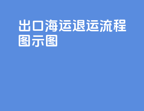 出口海运退运流程图示图
