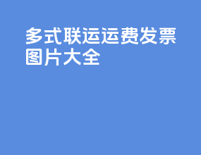 多式联运运费发票图片大全
