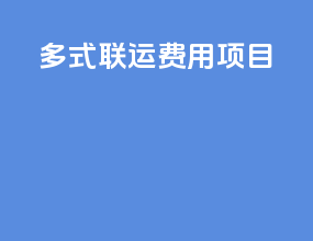 多式联运费用项目